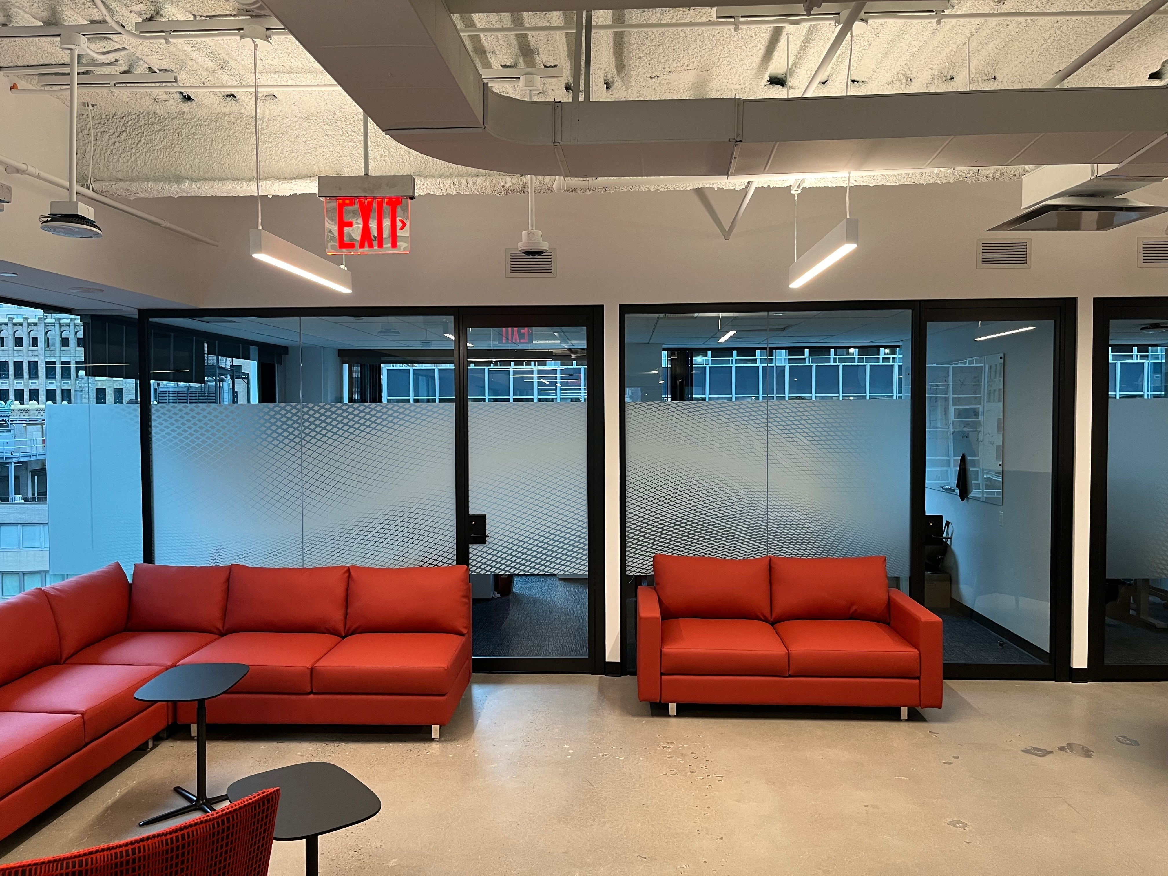 Window Film, Wall Graphics & Dimensional Letters for Carnegie Mellon University's new facility in Manhattan!