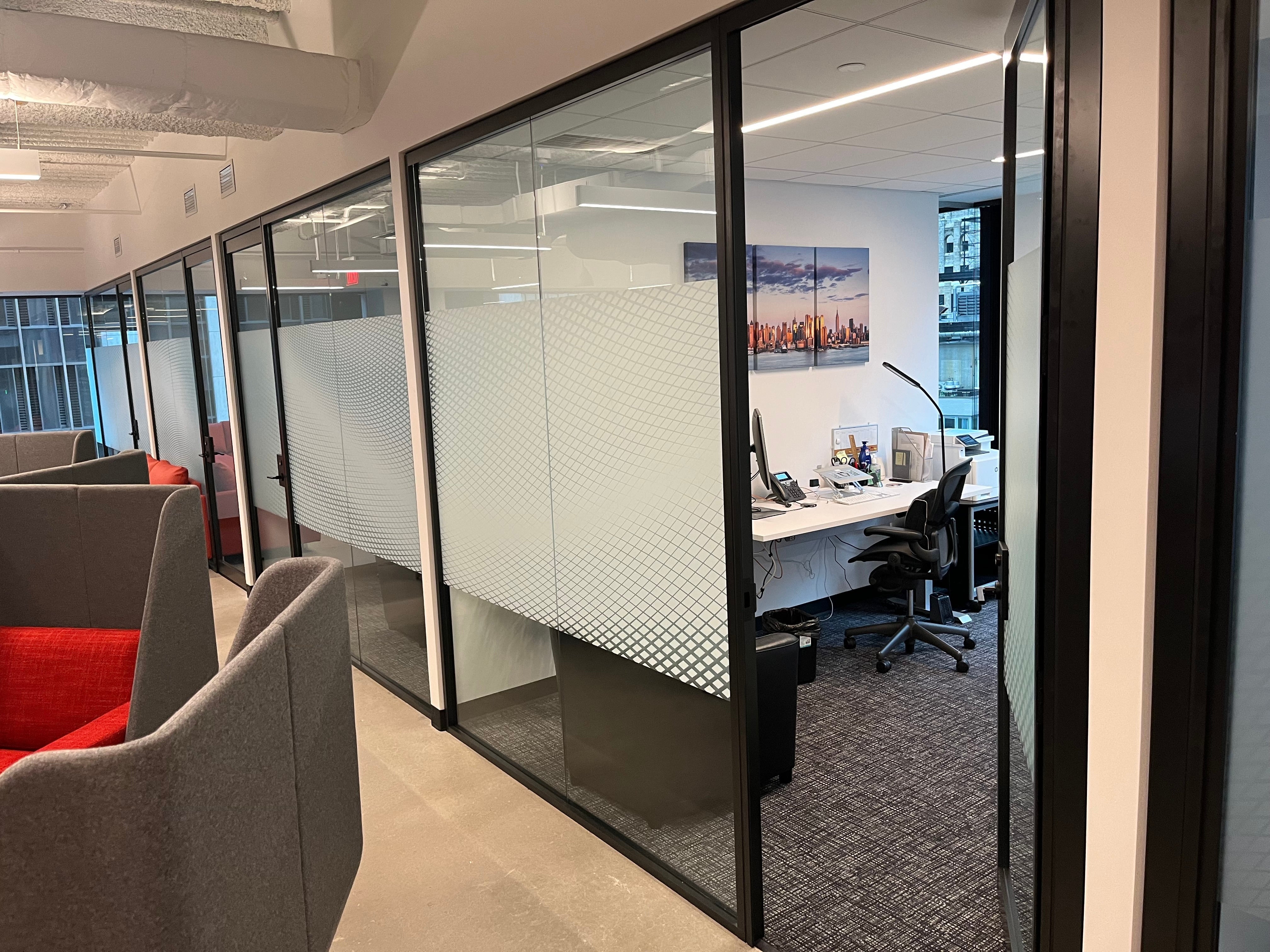 Window Film, Wall Graphics & Dimensional Letters for Carnegie Mellon University's new facility in Manhattan!