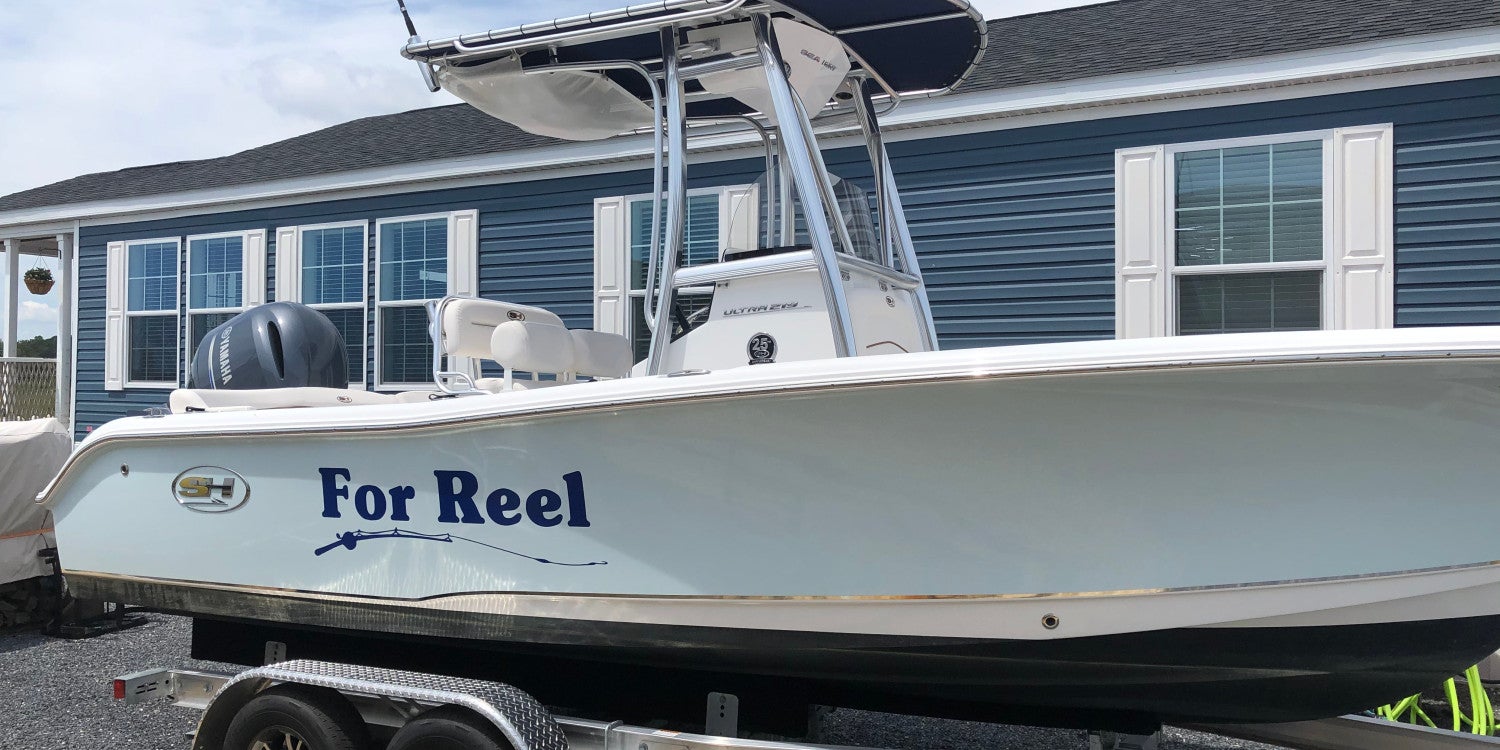 Boat Lettering & Decals