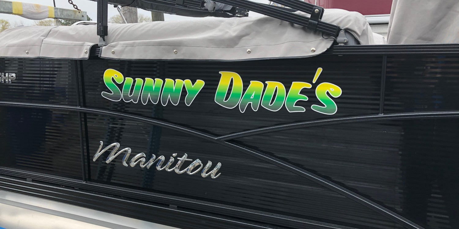 Boat Lettering & Decals