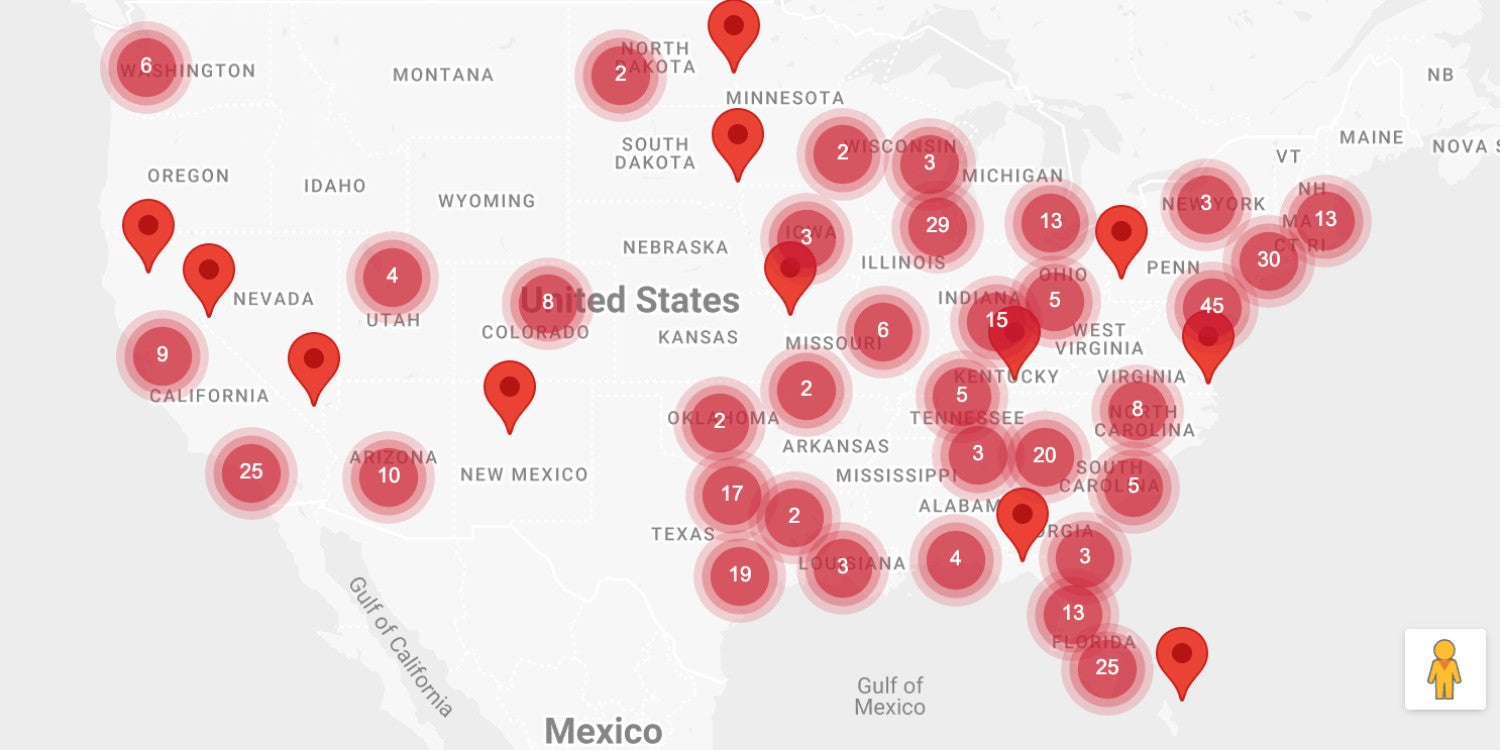 Revolutionizing Franchise Location Search with Gorilla Dash Revolutionizing Franchise Location Search with Gorilla Dash