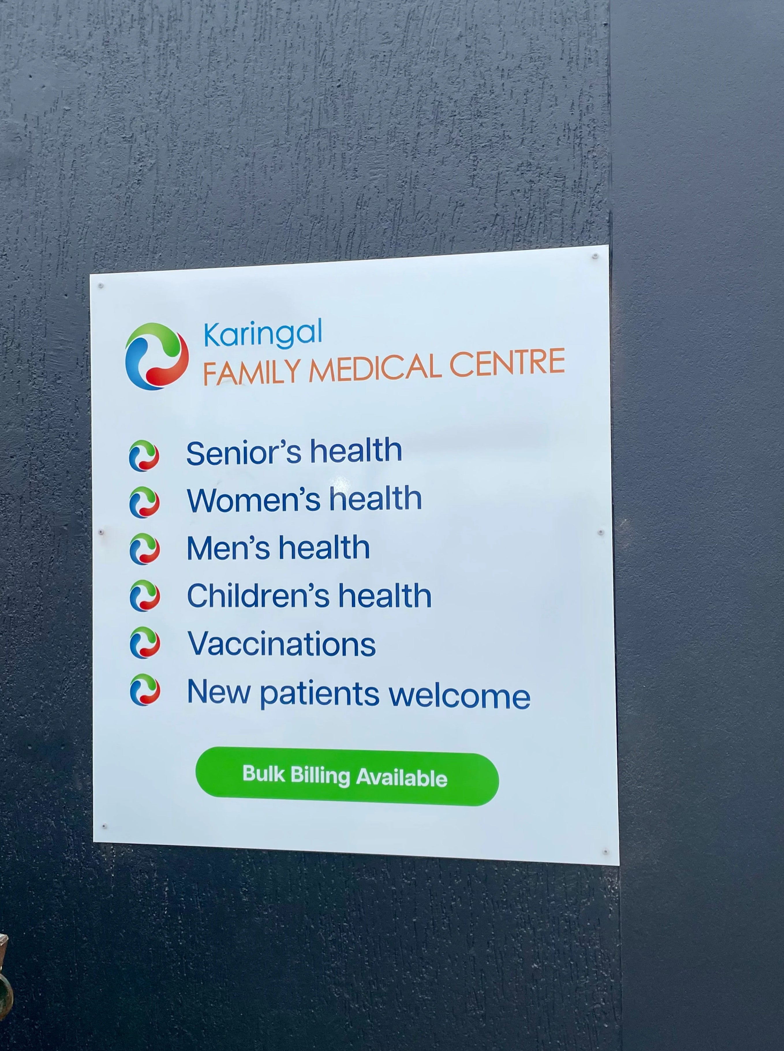 Medical Signage - Karingal Family Medical Centre.