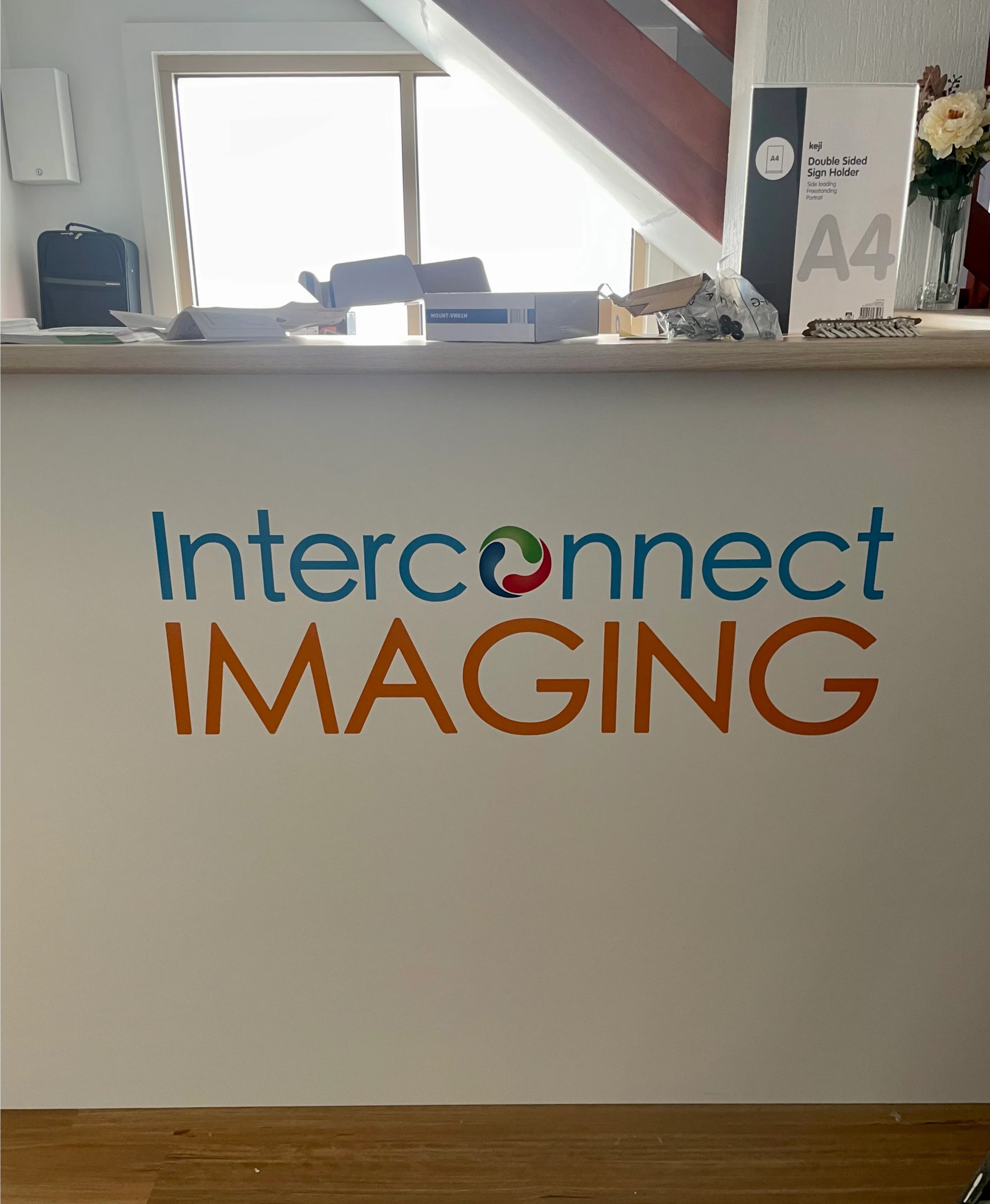 Reception Signs - Karingal Family Medical Centre.