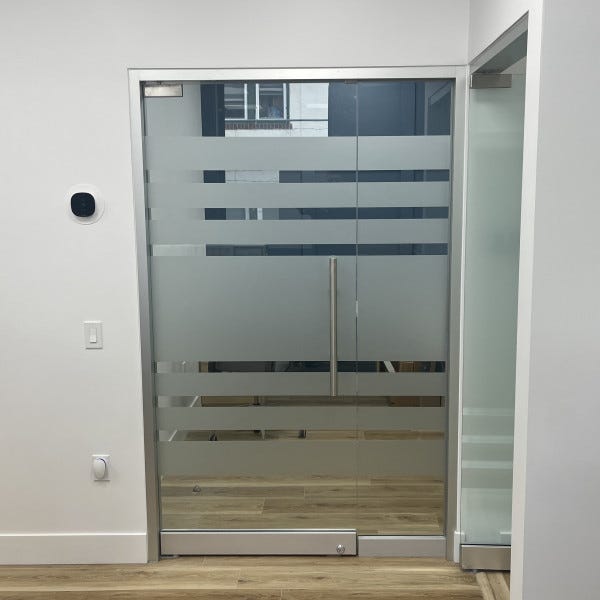 Frosted Glass Bands