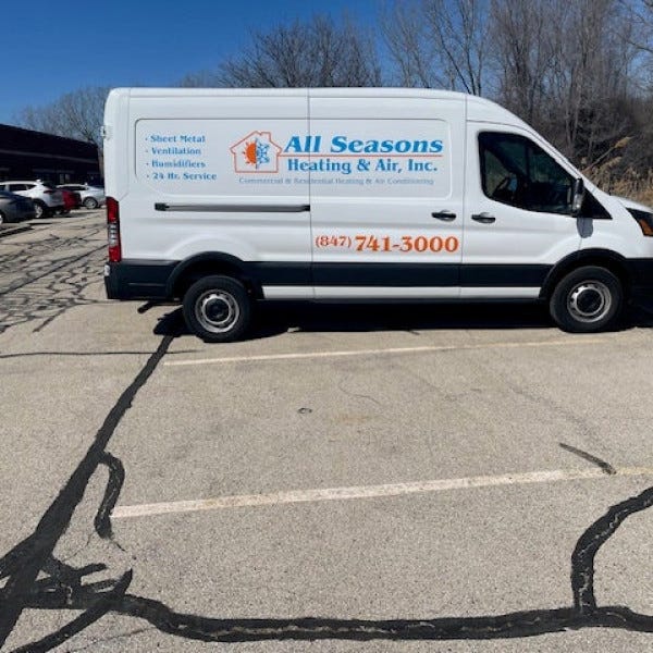 All Seasons Van Graphics Passenger side