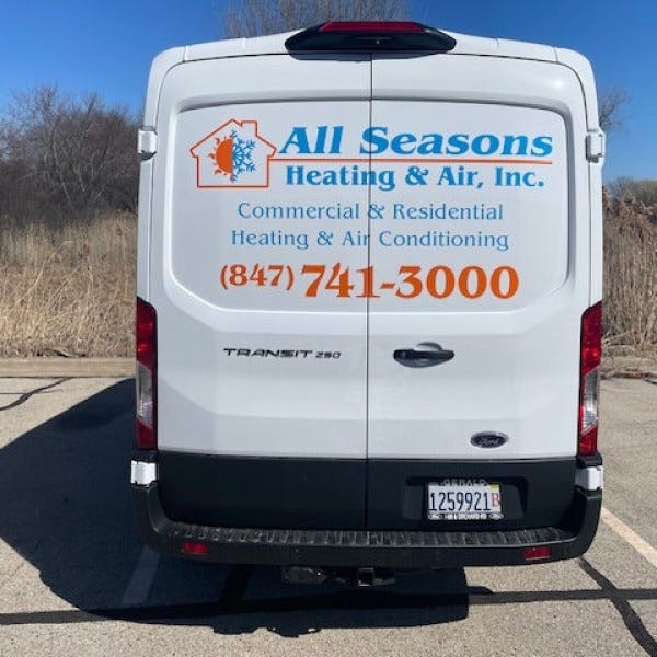 All Seasons Van Graphics Rear