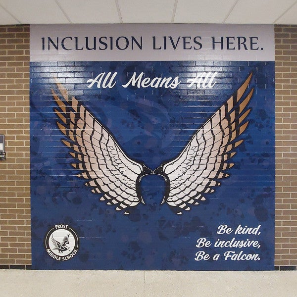 Project Highlight: Frost Middle School Security Perf and Wall Mural