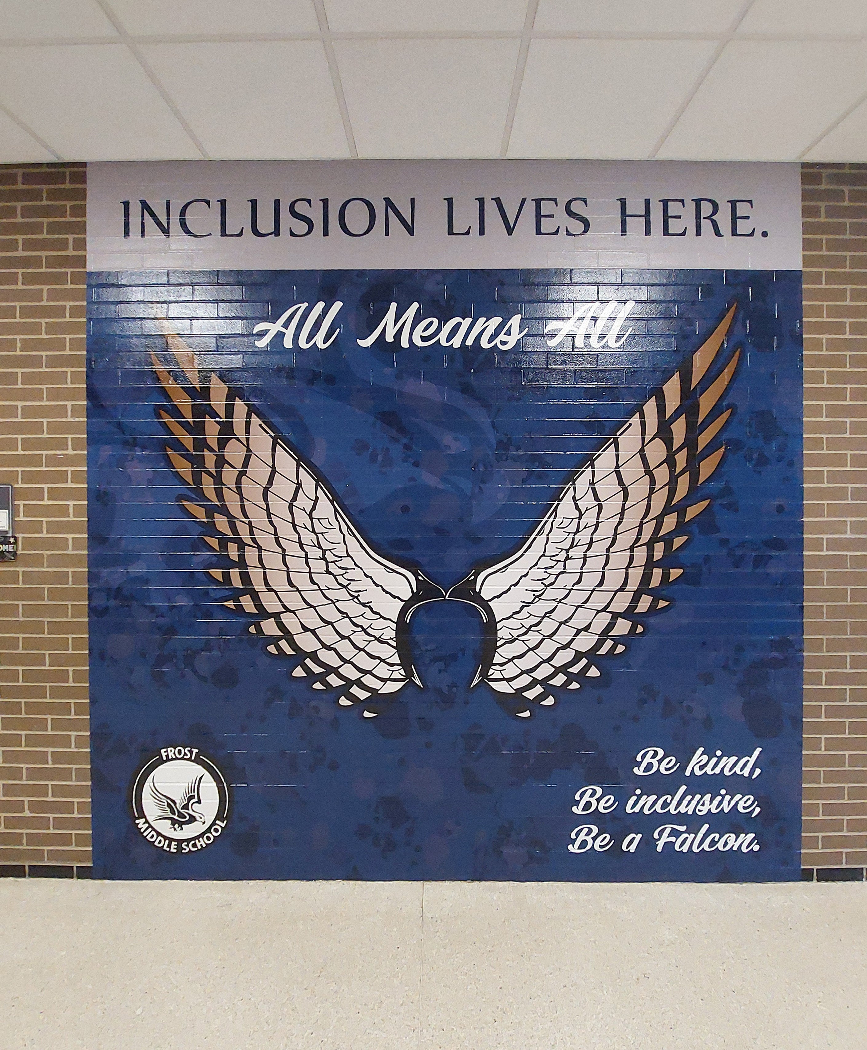 Project Highlight: Frost Middle School Security Perf and Wall Mural