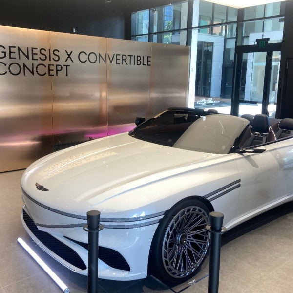 Pulling up luxurious at Genesis