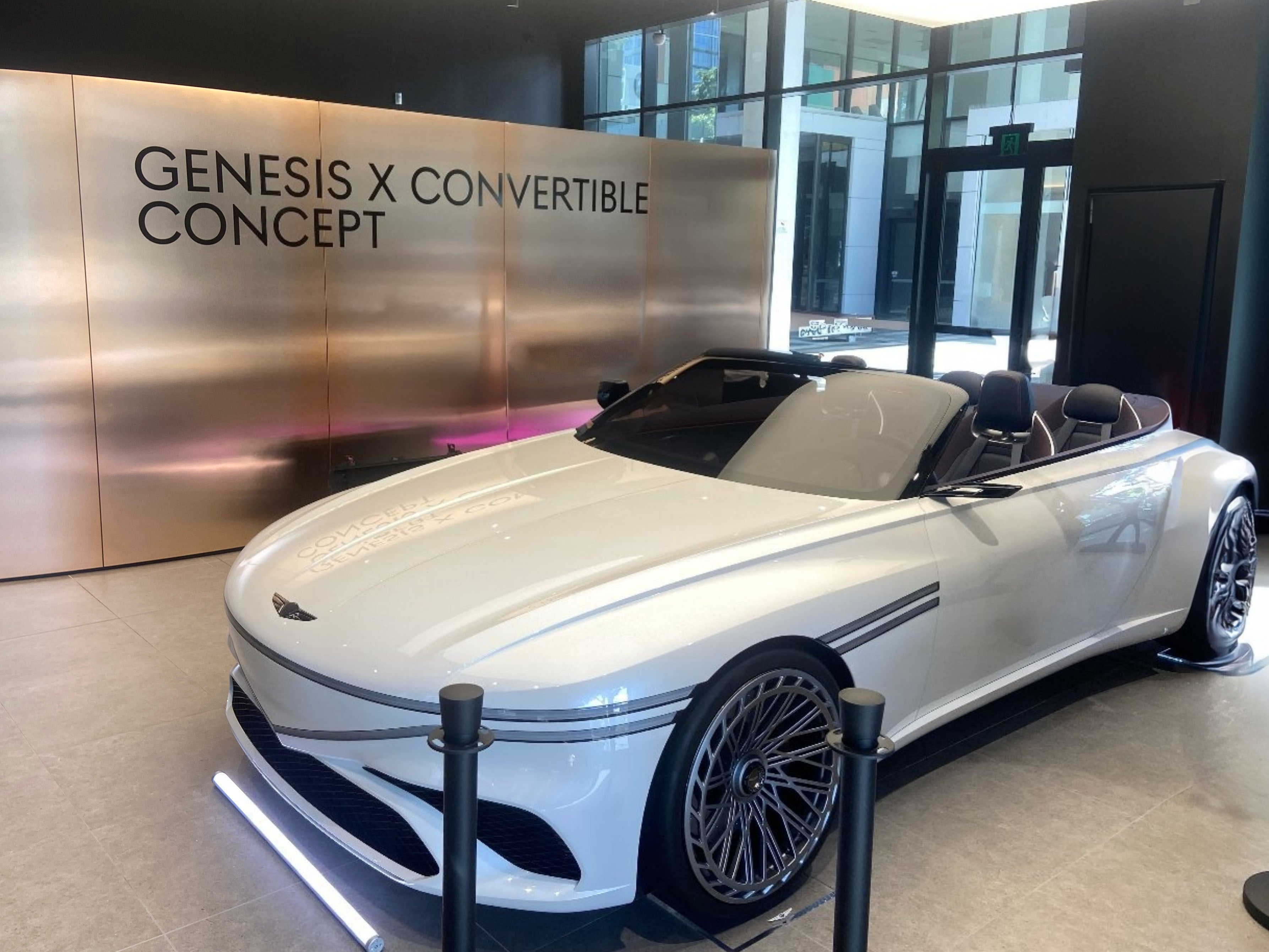 Pulling up luxurious at Genesis