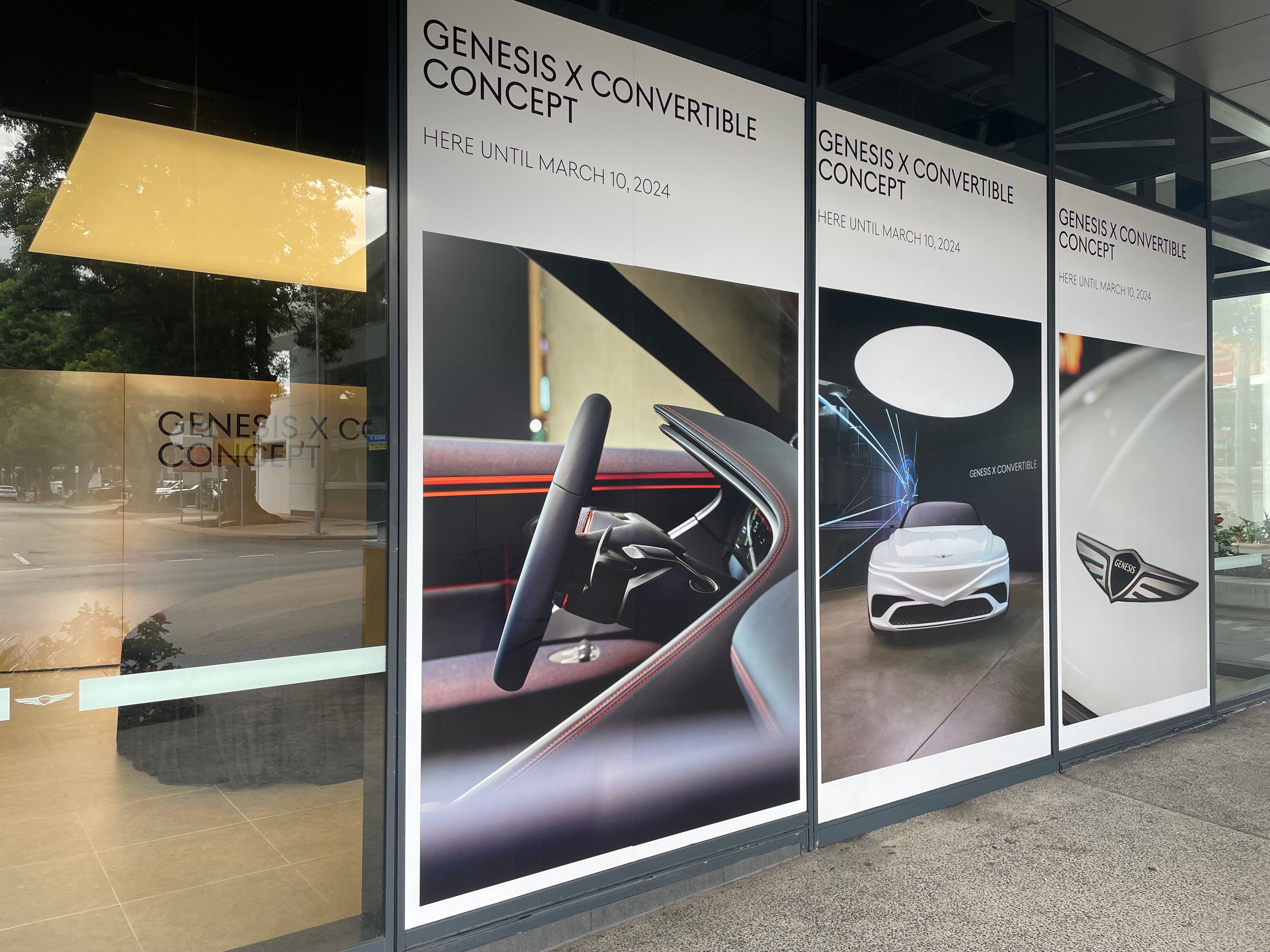 Pulling up luxurious at Genesis
