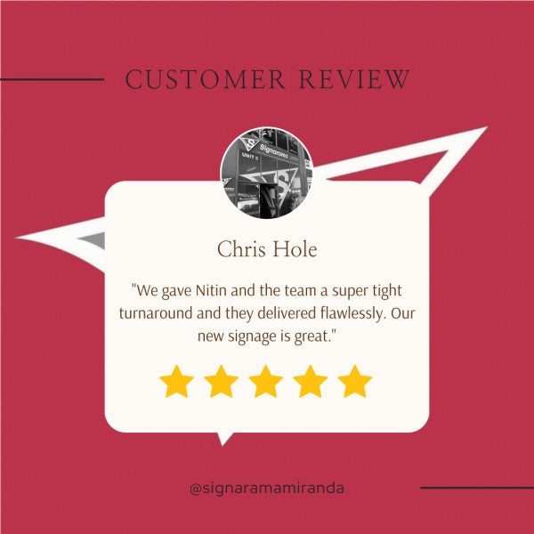 Another happy customer