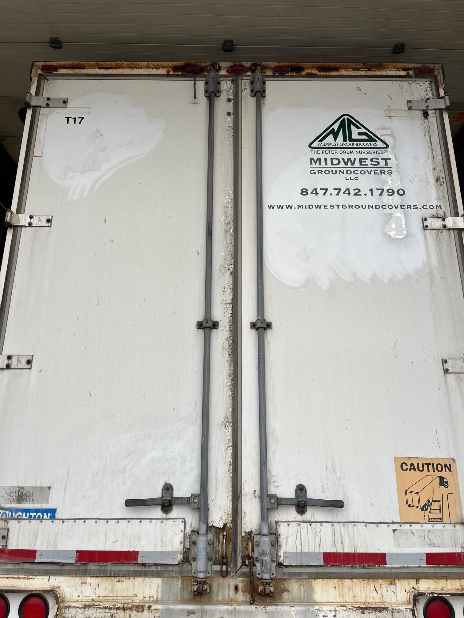 Vinyl graphics for Semi-trailers