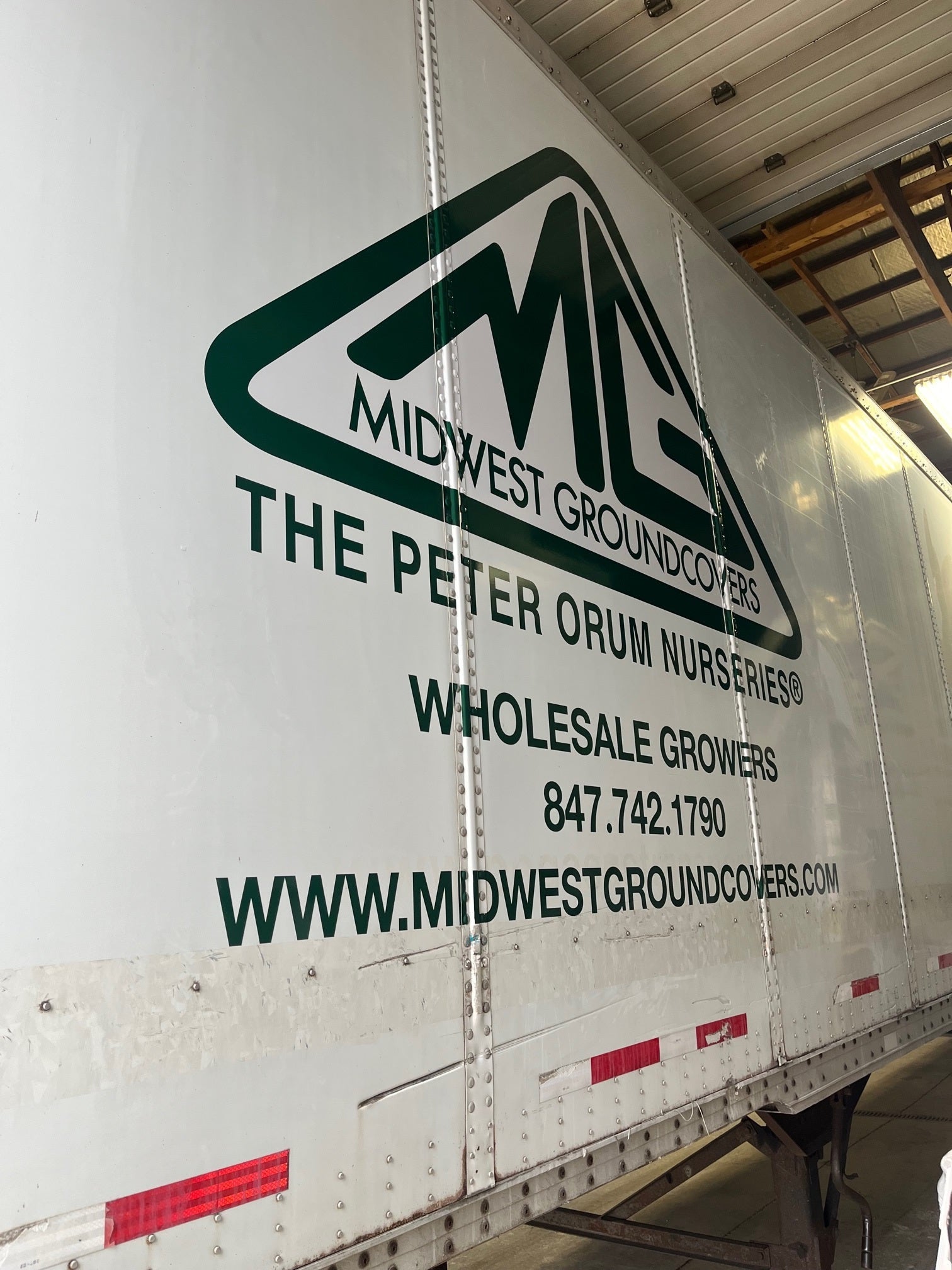 Vinyl graphics for Semi-trailers