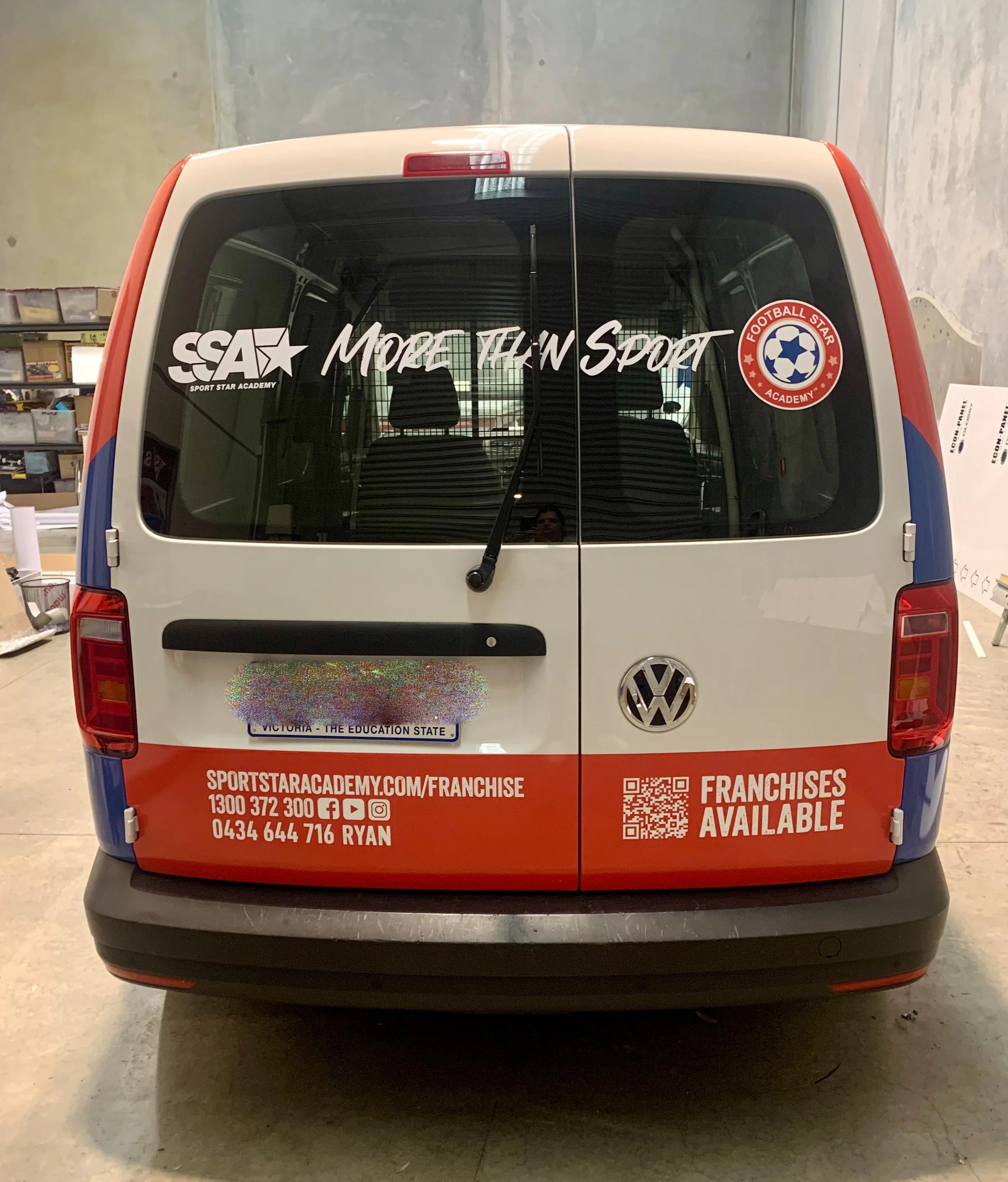 Van Wraps - Football Star Academy.