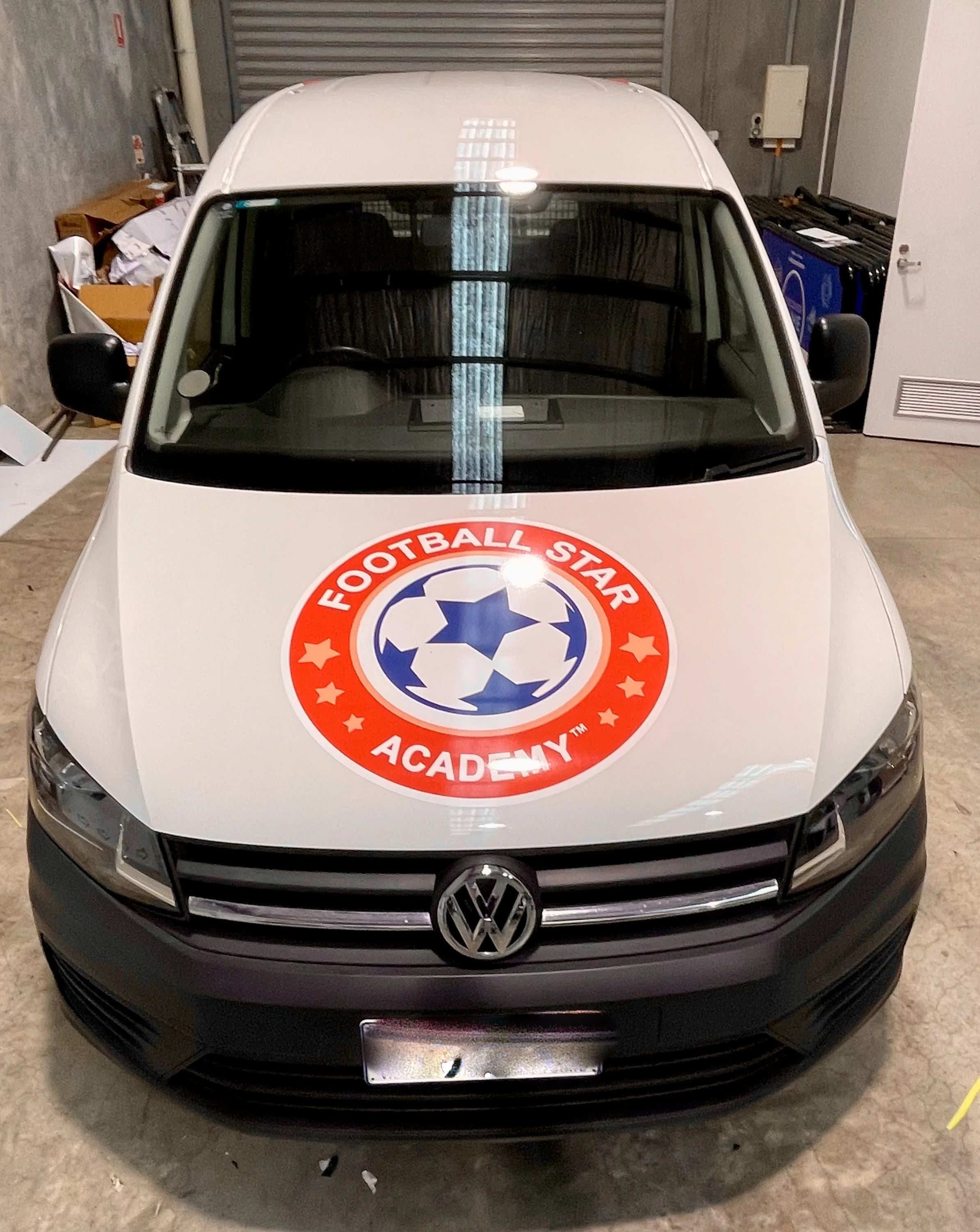 Van Wraps - Football Star Academy.
