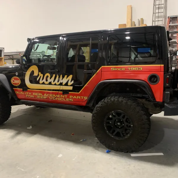 Crown Automotive Jeep Wrap