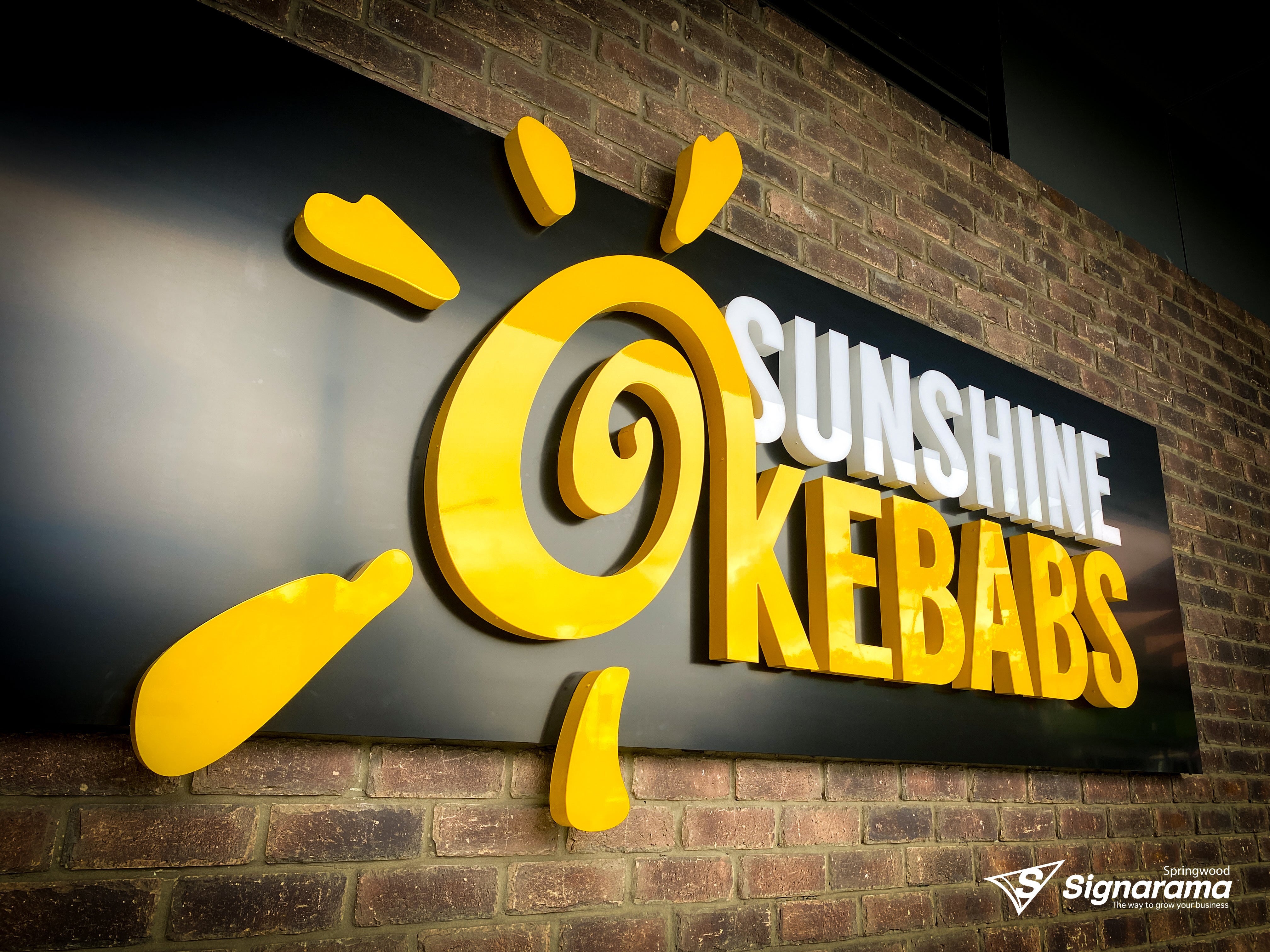 Sunshine Kebabs Gold Coast Signage