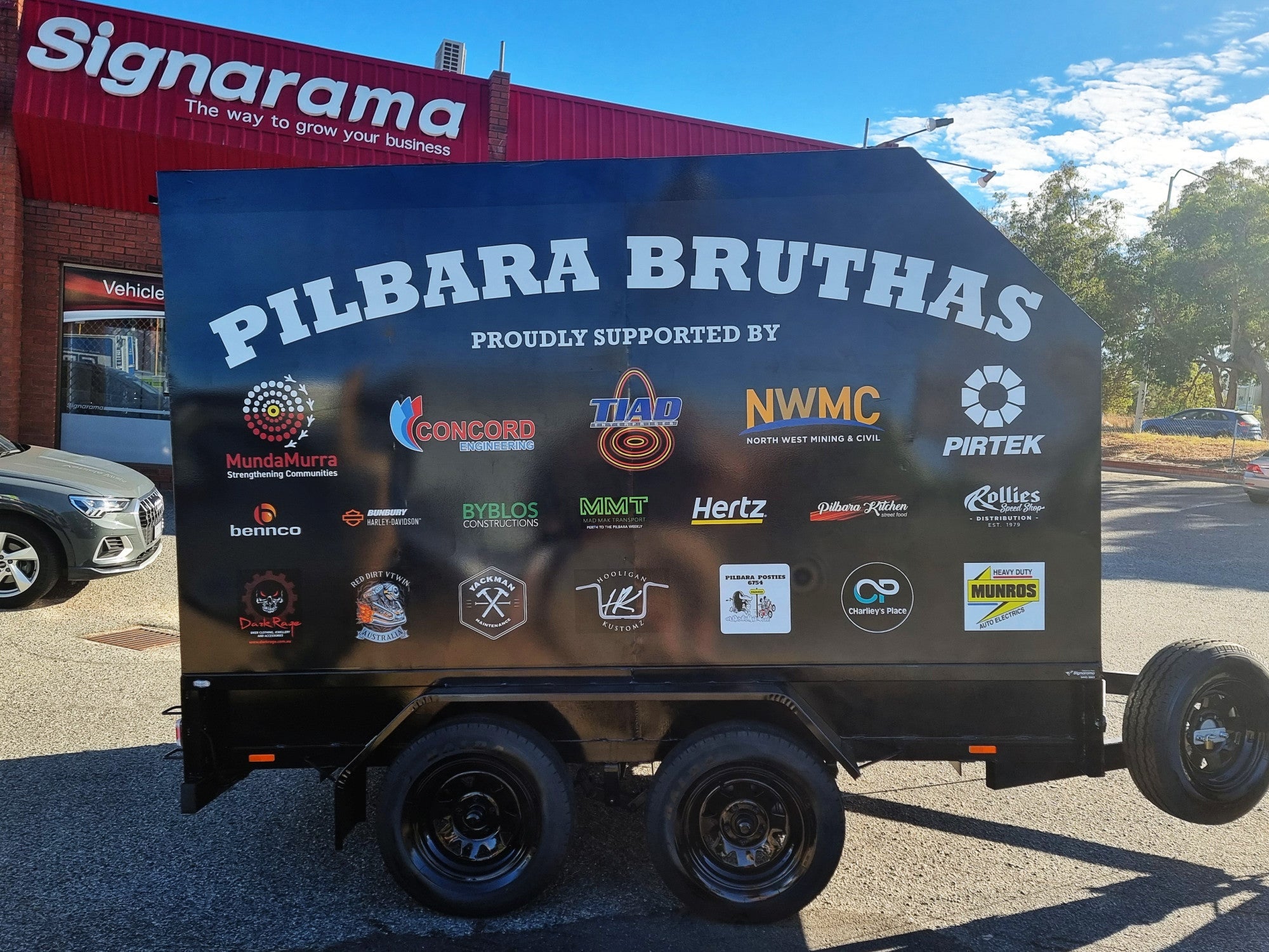 Pilbara Bruthas Trailer Wrap