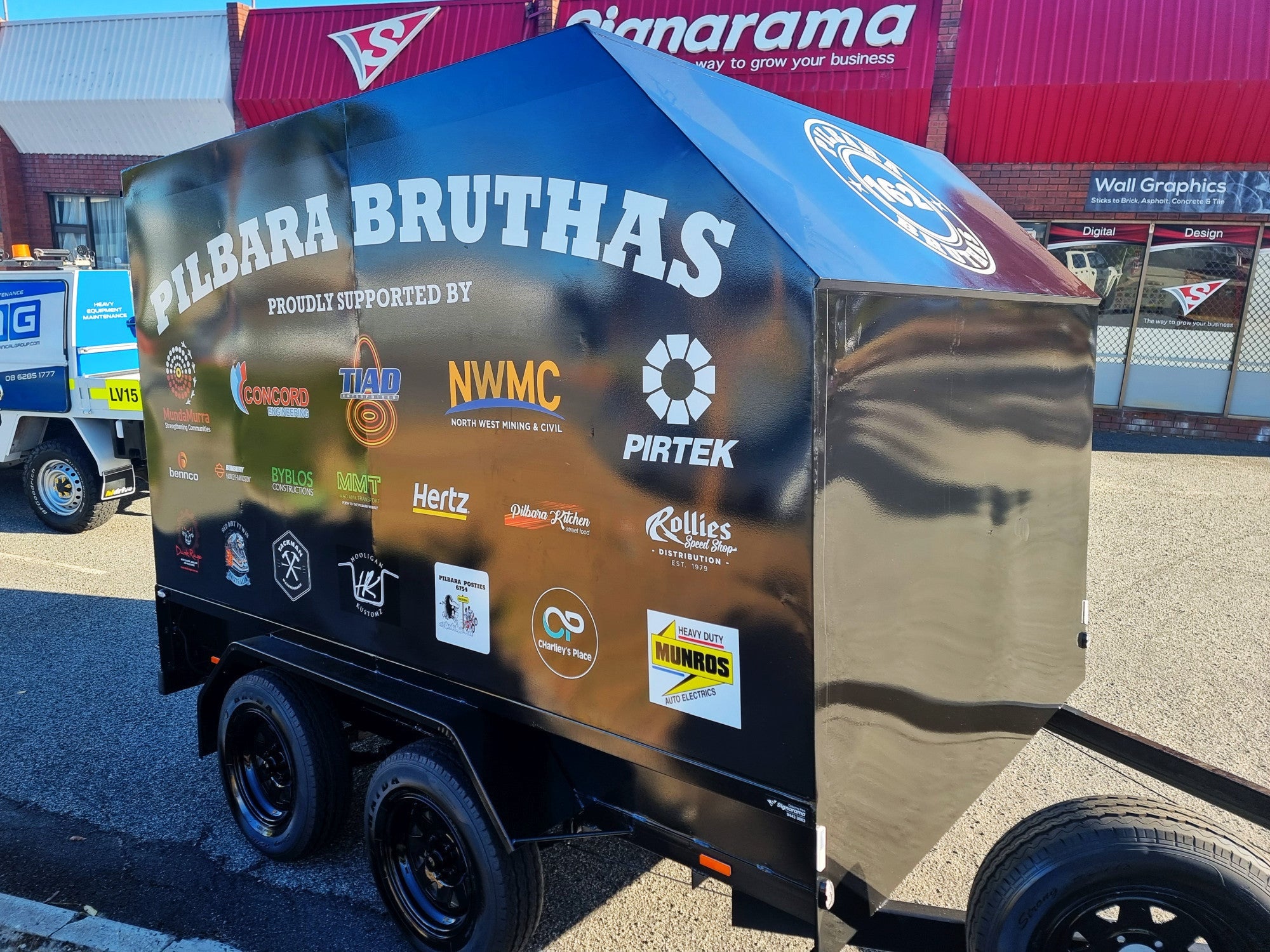 Pilbara Bruthas Trailer Wrap