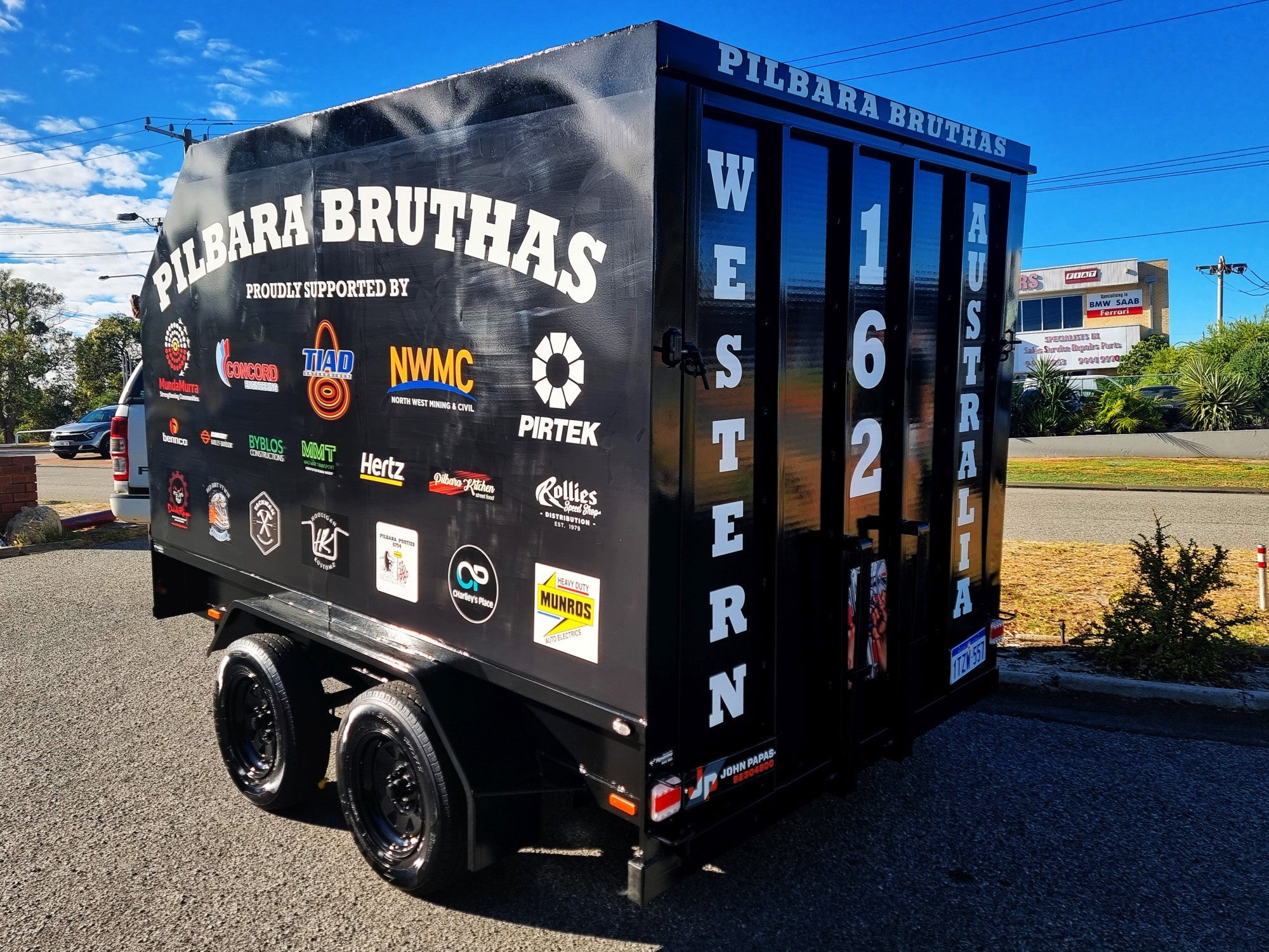 Pilbara Bruthas Trailer Wrap