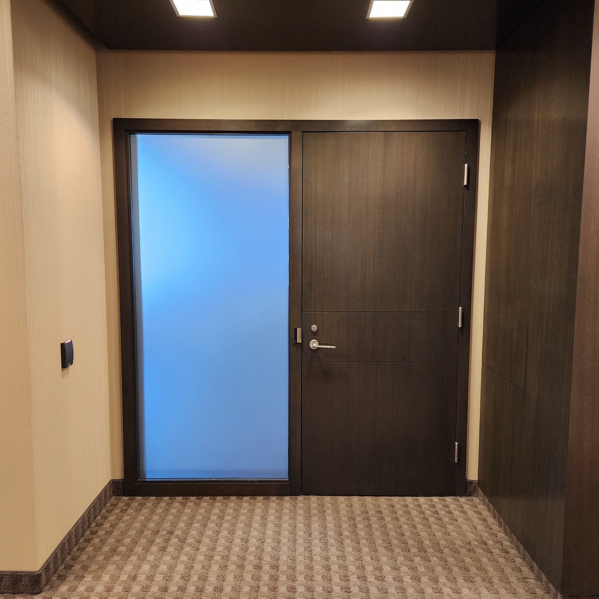 Frosted Window Graphics for Edmonton Country Club in Edmonton, AB