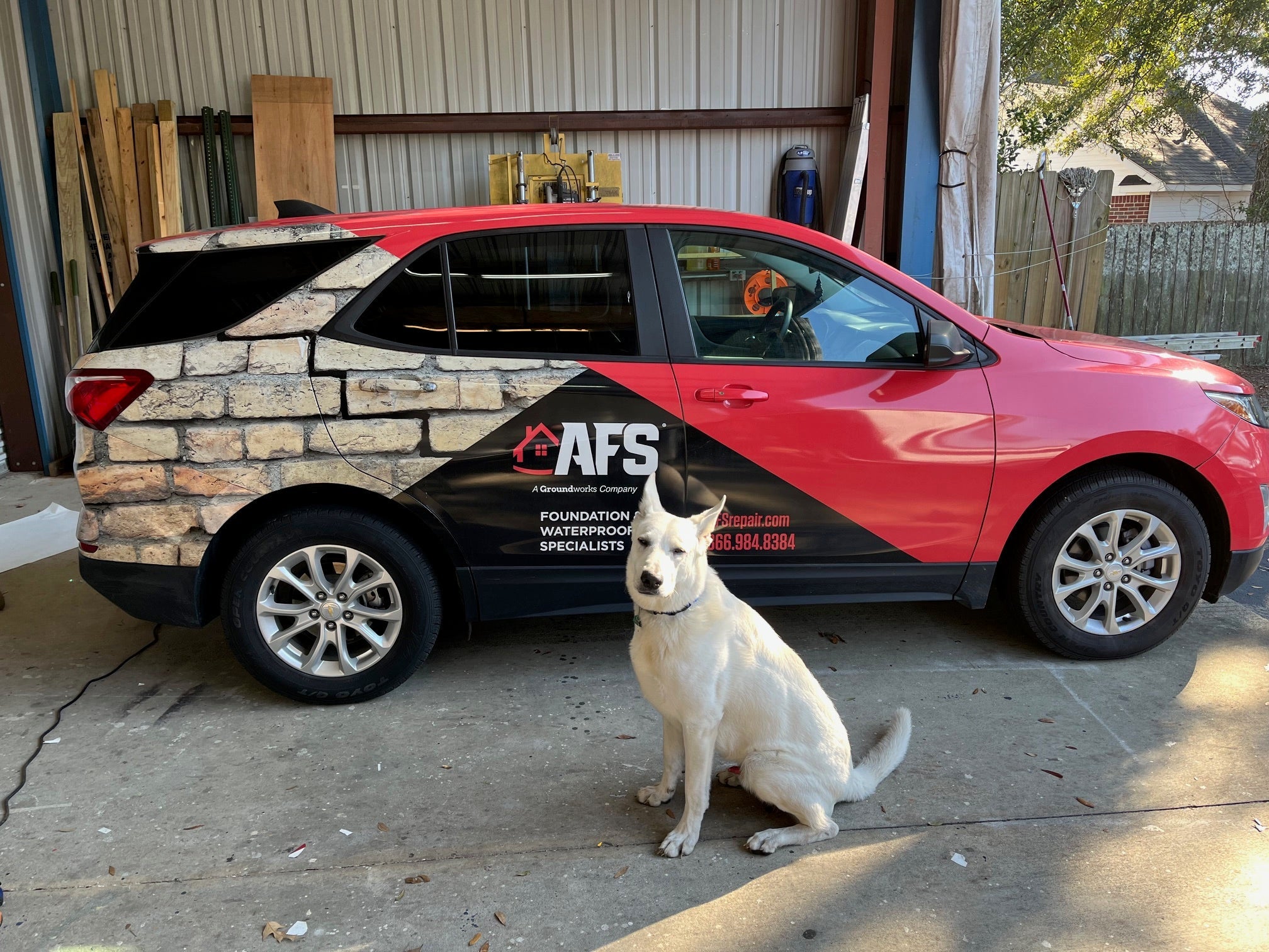 AFS Vehicle Wrap