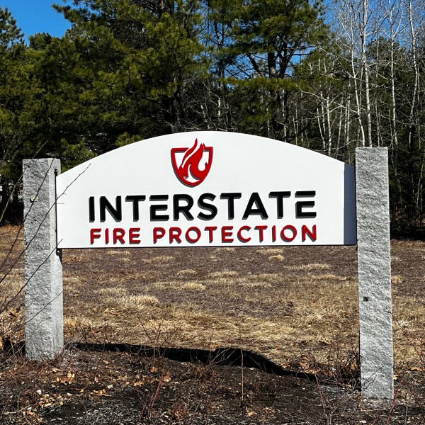 Interstate Fire Protection post and panel