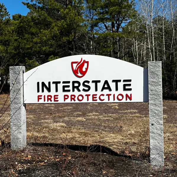 Interstate Fire Protection post and panel