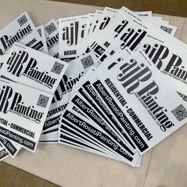 AJR yard Signs (2)