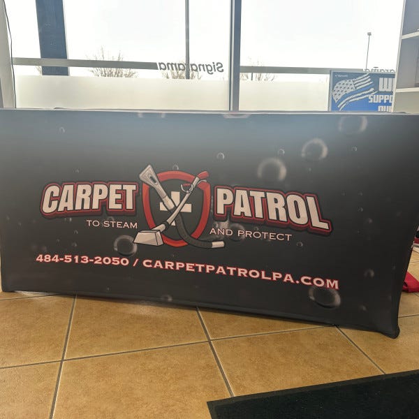 Carpet Patrol Table Cloth (3)