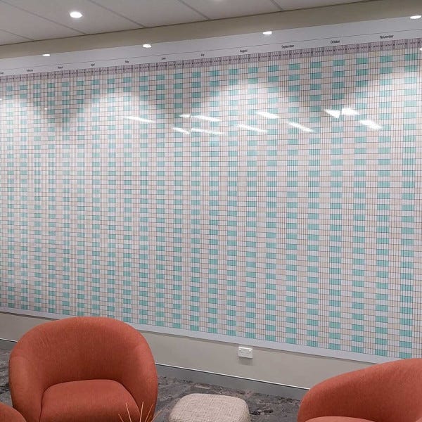 Large Magnetic, Dry Wipe Board - Hornsby