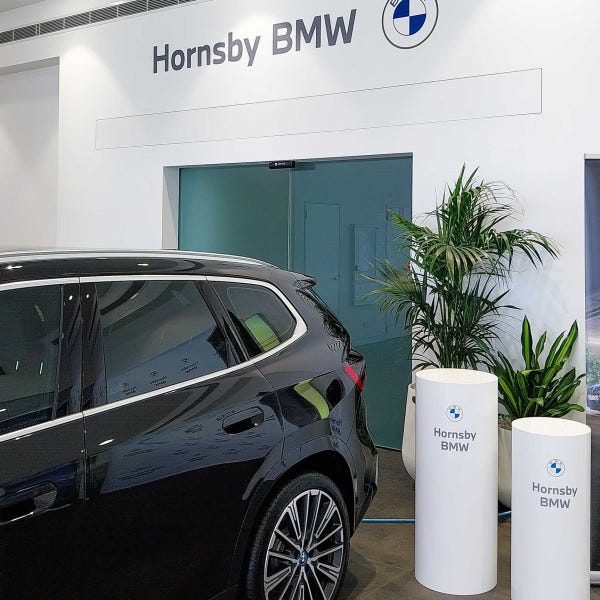 High Tack Wall Graphic for BMW