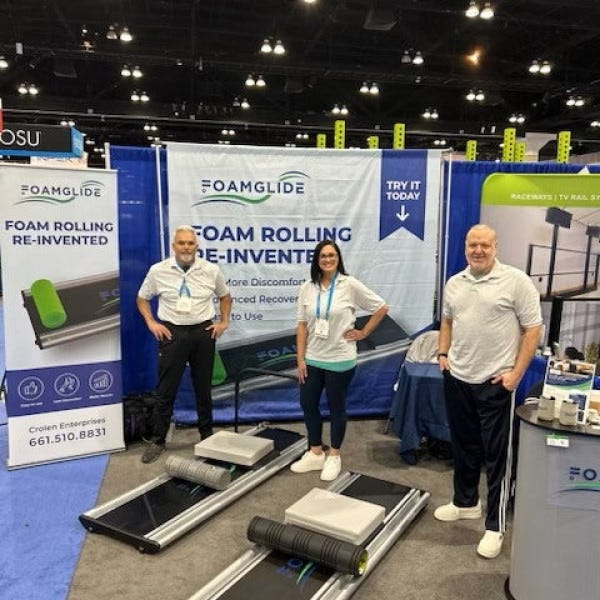 Foamglide Trade show banner