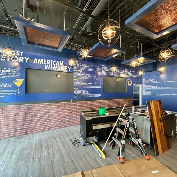 A new timeline wall graphic for Wigle Whiskey's new location at PNC Park in Pittsburgh, PA!
