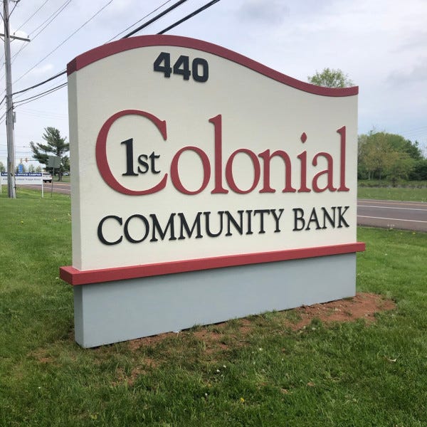 1st Colonial Bank Monument