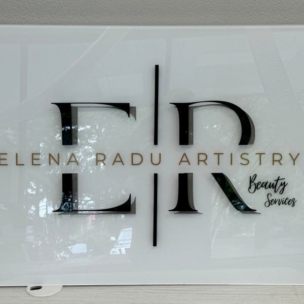 ER Artistry Lobby Sign The Woodlands TX