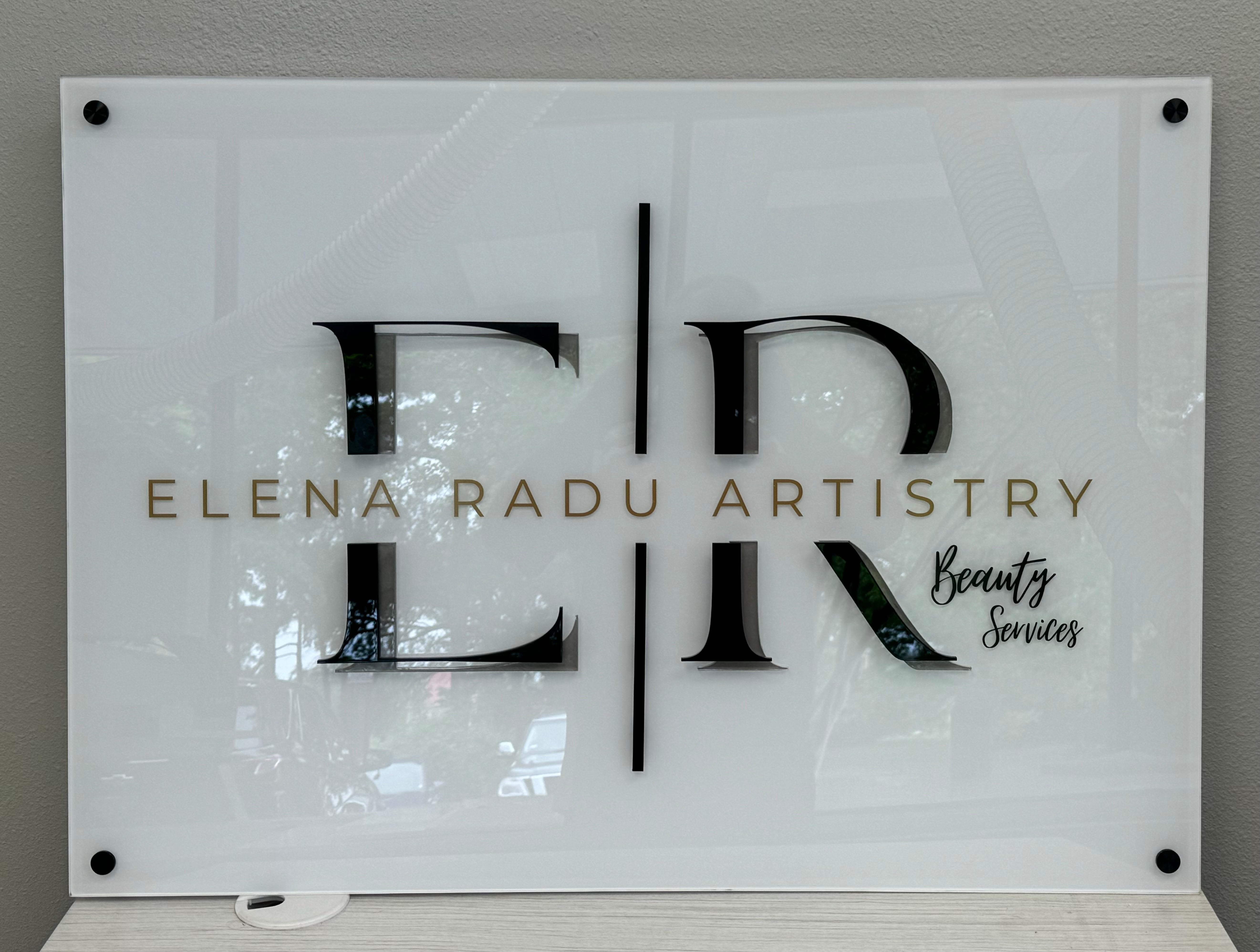 ER Artistry Dimensional Lobby Sign