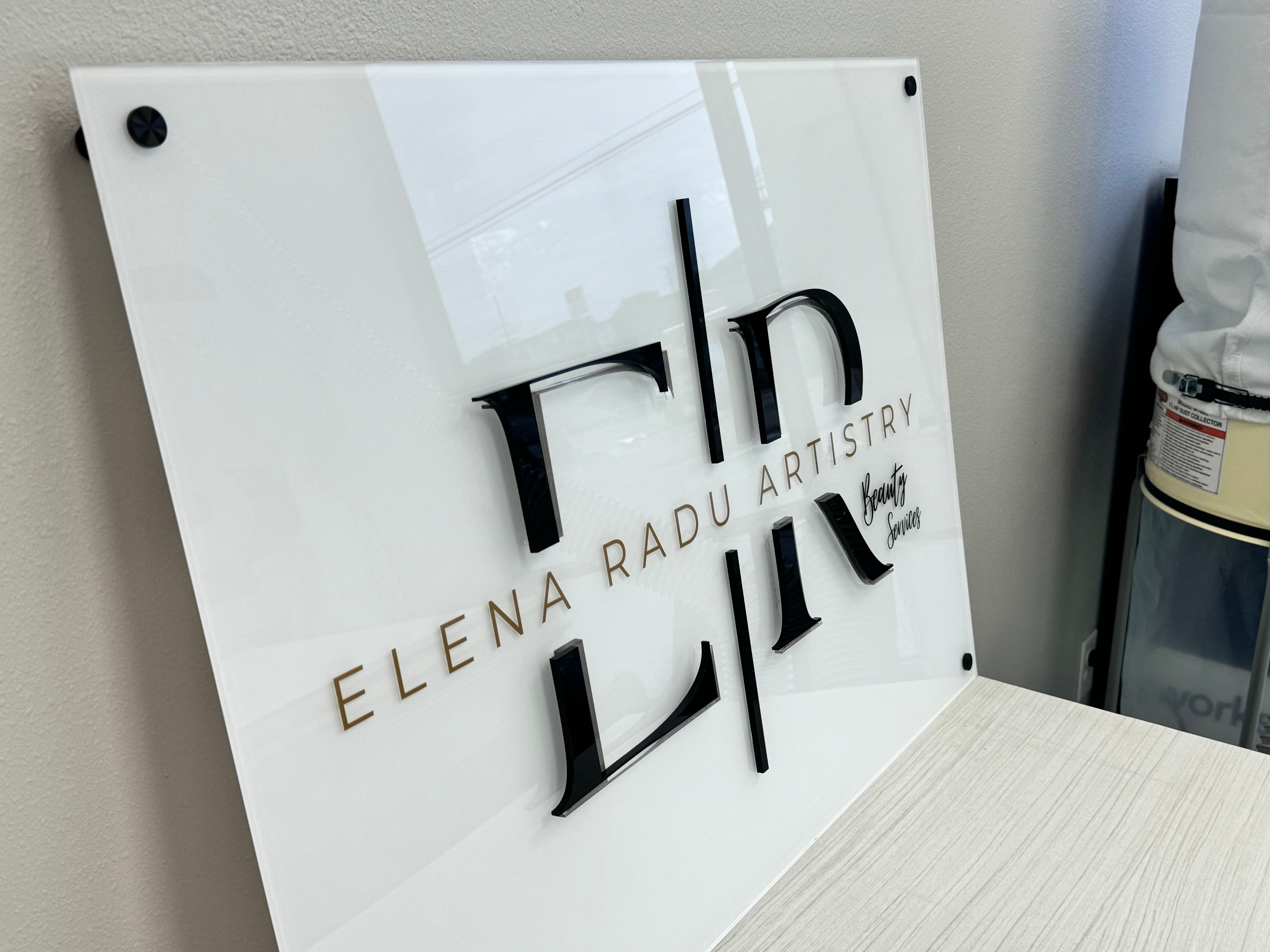 ER Artistry Dimensional Lobby Sign
