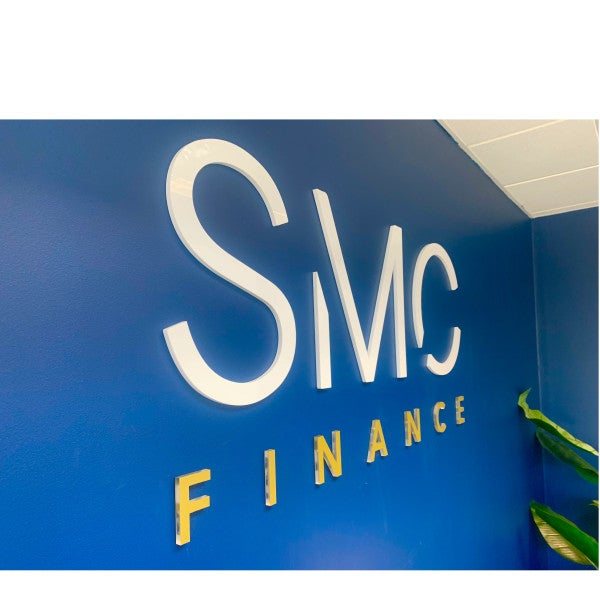 3D Lettering Signs - SMC Finance - Bulleen.