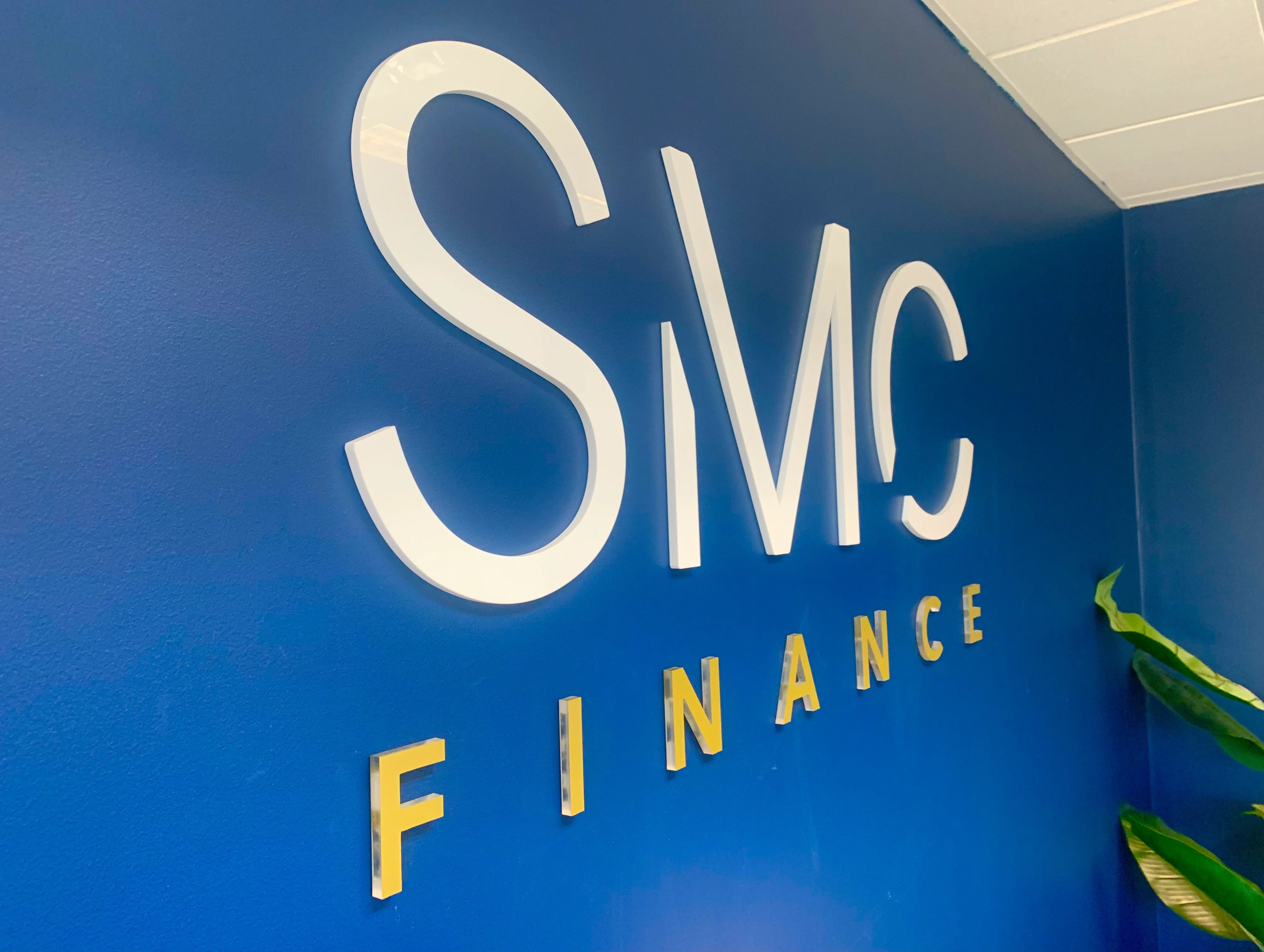 3D Lettering Signs - SMC Finance - Bulleen.