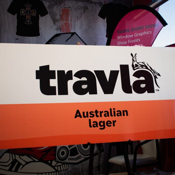 Travla Corflute Large Signage