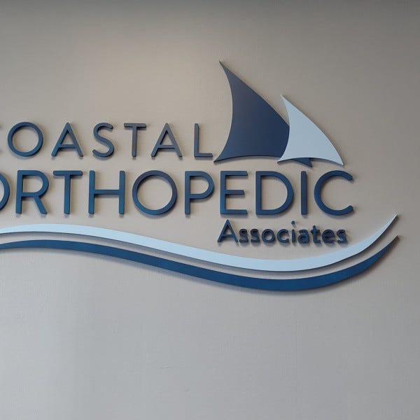 3D Wall Display - Coastal Orthopedic