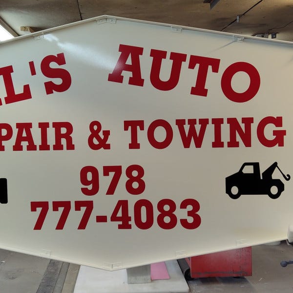 Metal Sign - Als Auto Repair