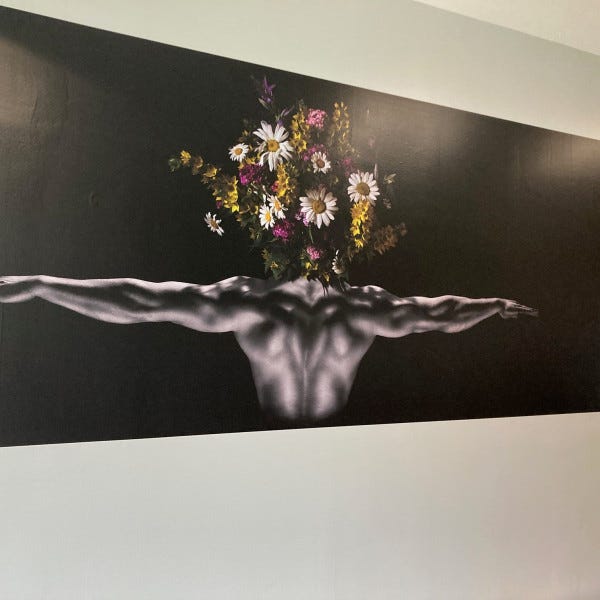 Wall Graphic - Flower man