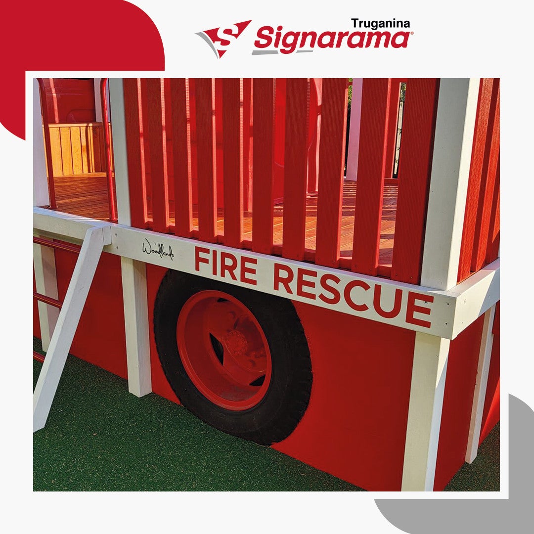 Isn't that fantastic? Achieving same-day production of signage