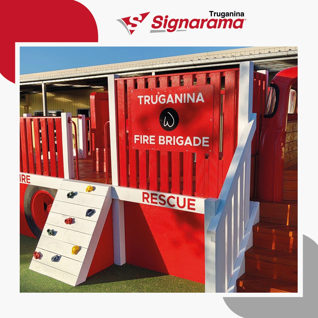 Isn't that fantastic? Achieving same-day production of signage
