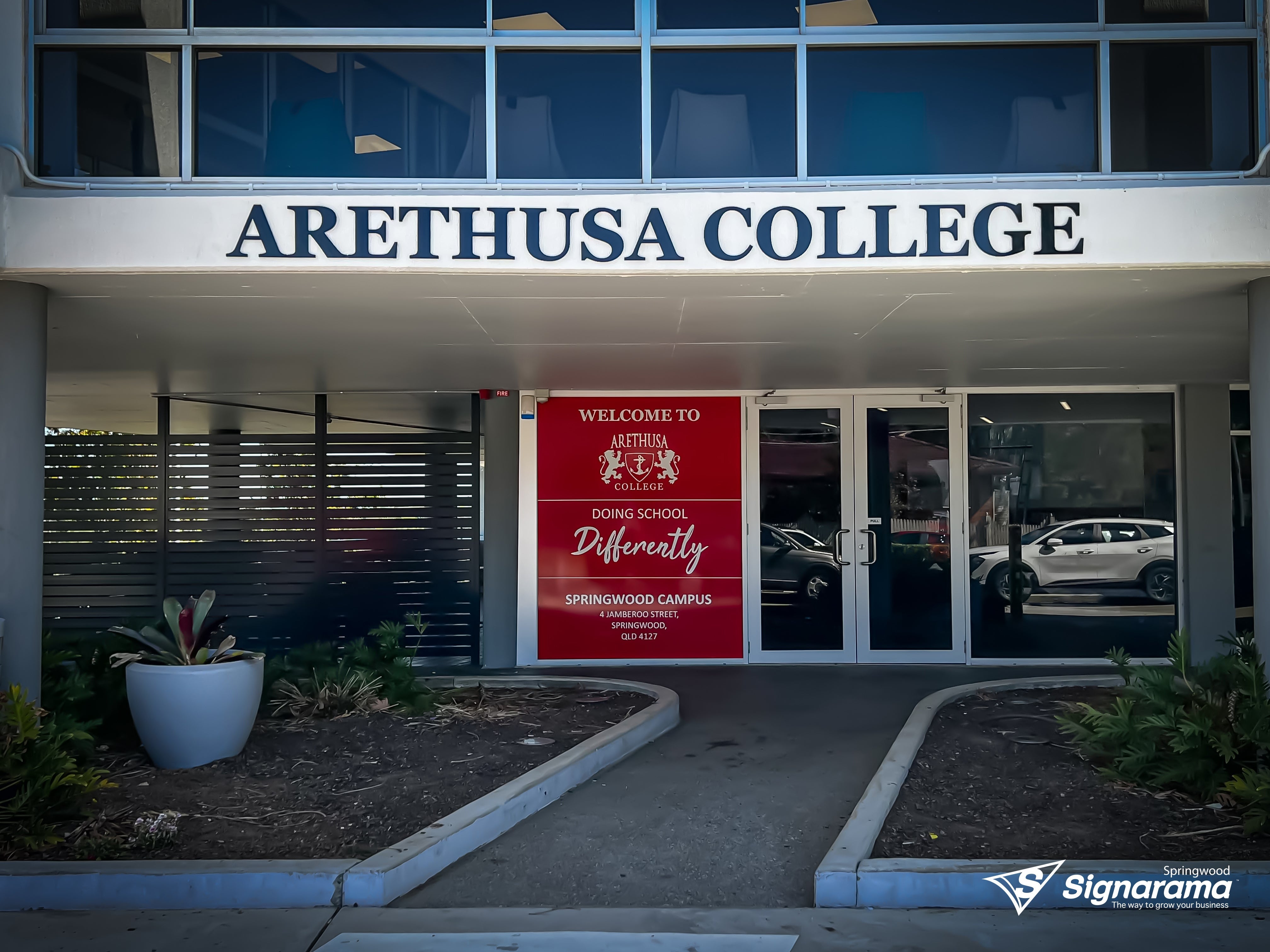 Arethusa College Signage