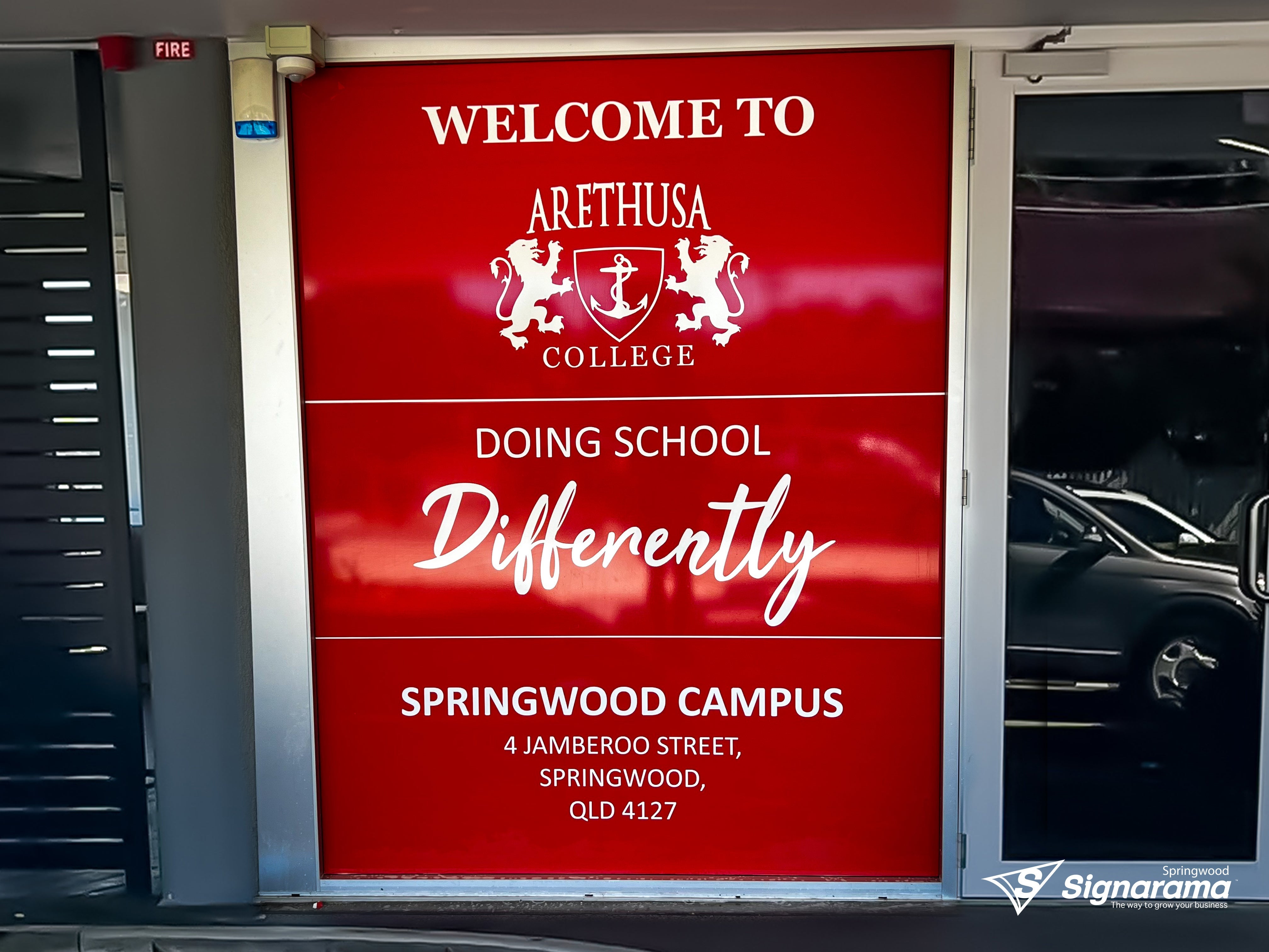 Arethusa College Signage