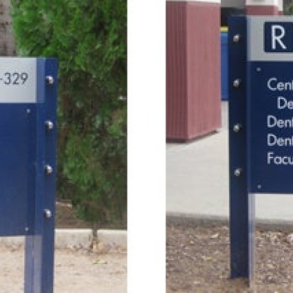 Directional Parking Sign by Midtown Signarama (Phoenix), 602.650.1150, MidtownSignsAZ.com